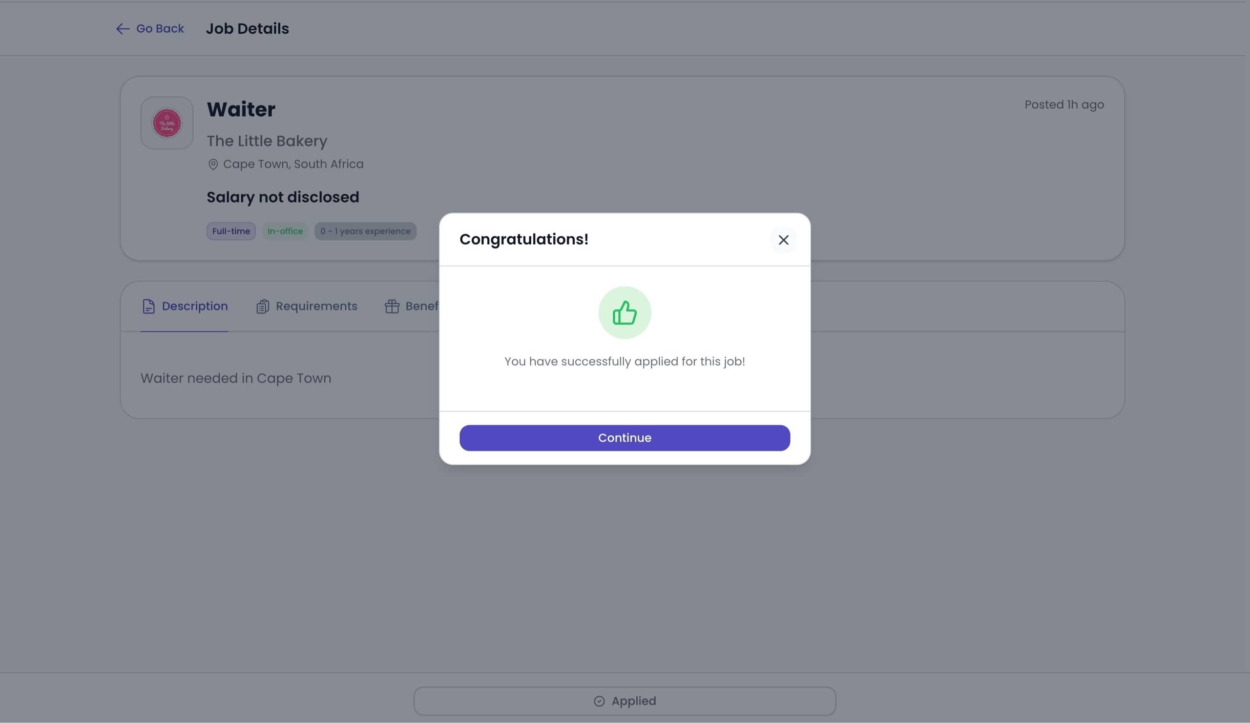 Apply for jobs or get invited on Hirable