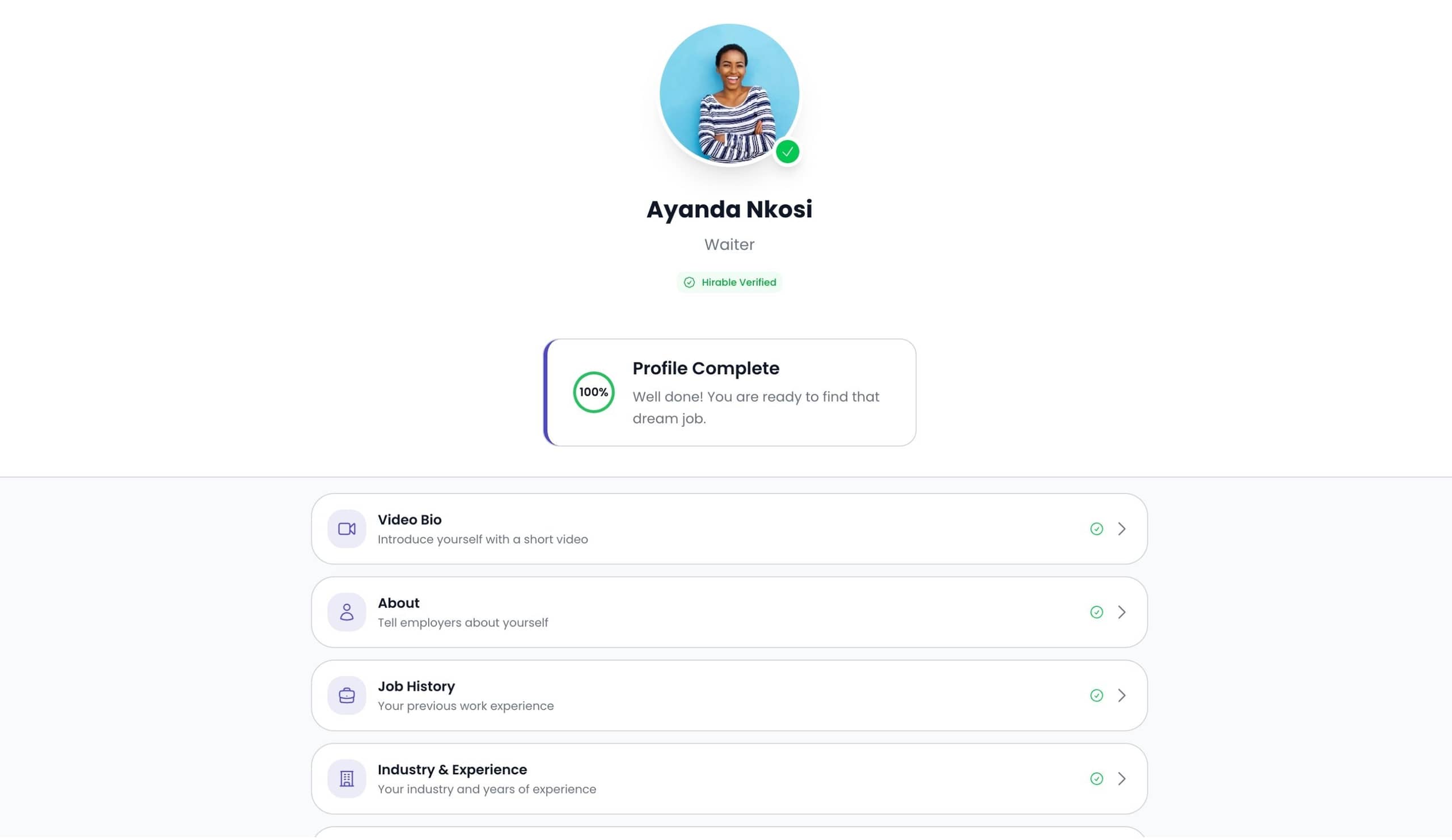 Dynamic profile creation