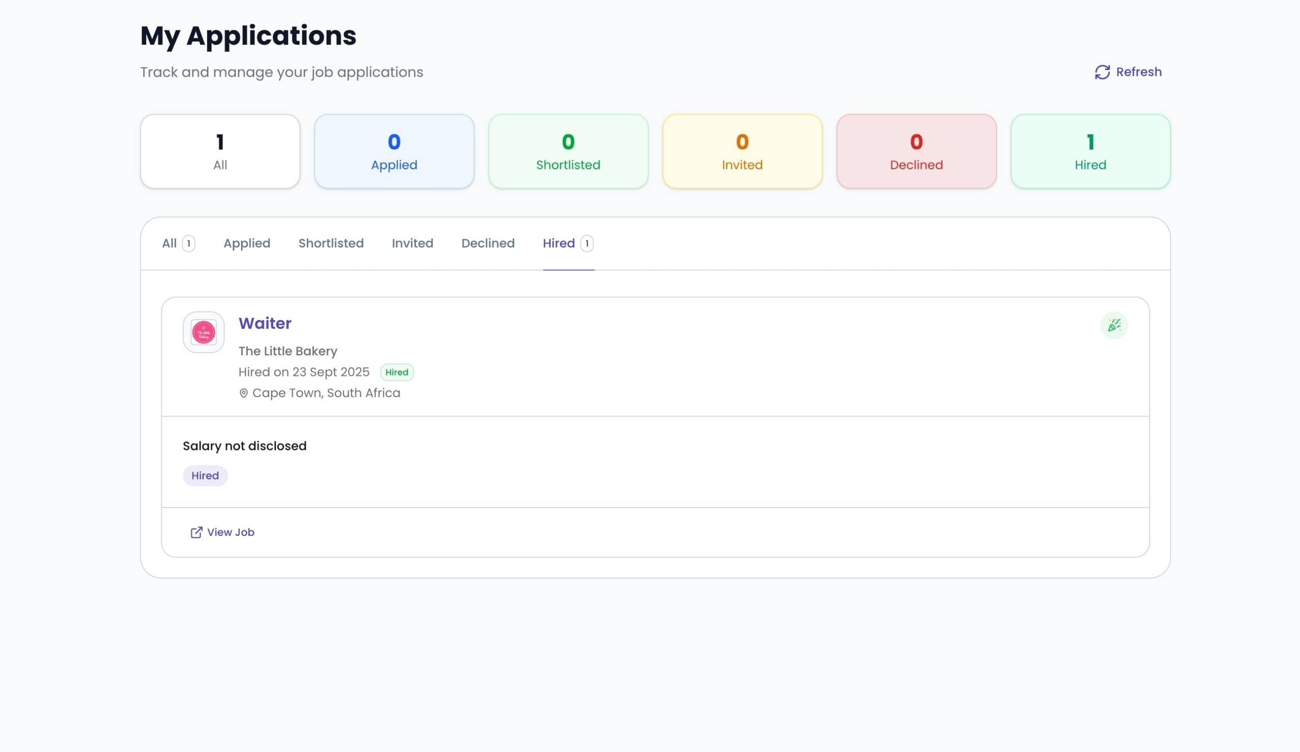 Get hired through Hirable