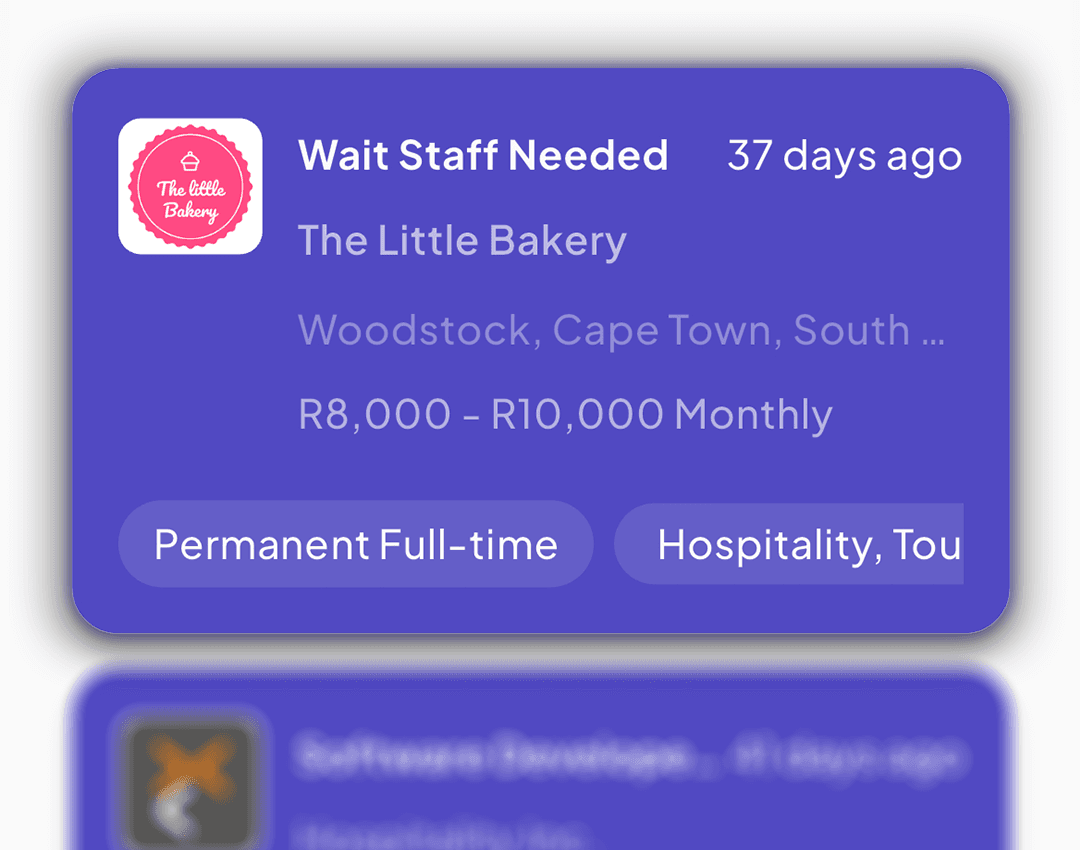 Get recommended jobs